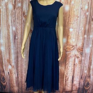 Borme Flowy Crinkled Gauze‎ Midi Dress